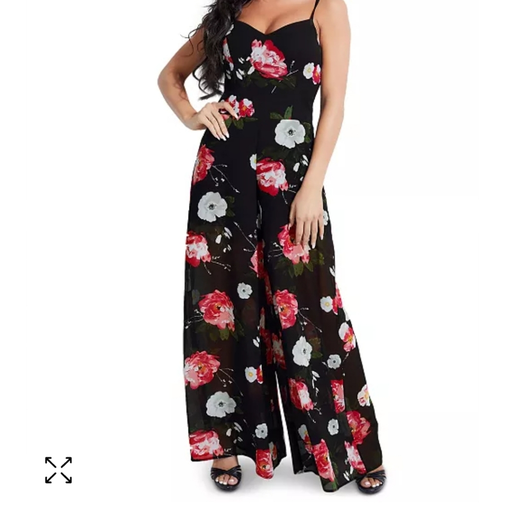 Guess leg wide jumpsuit